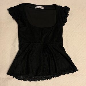 Princess Polly Elegant Black Top
